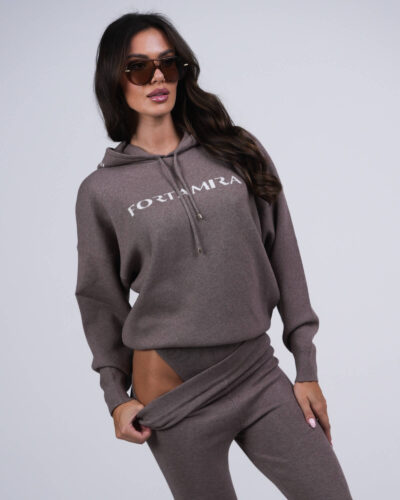 Body dzianinowe - Taupe